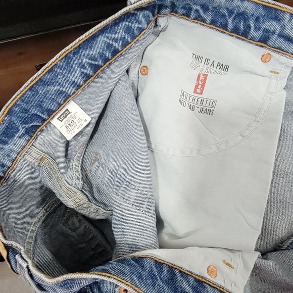 Levi's 550 Relaxed Fit Tapered Leg Size 14 Misses - Picture 4 of 4